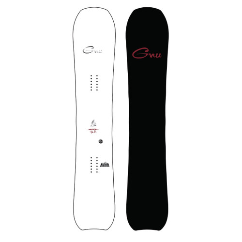 GNU Hyper Snowboard White 160