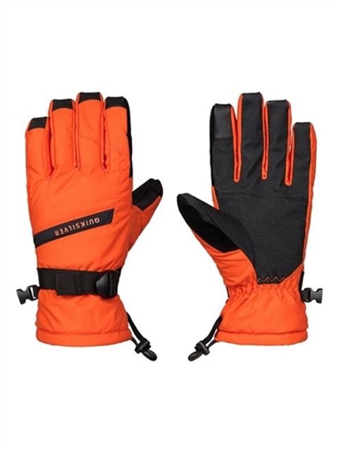 Quiksilver 17 Mission Snow Gloves Orange