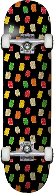 GRIZZLY GUMMY BEARS SKATEBOARD COMPLETE-7.5