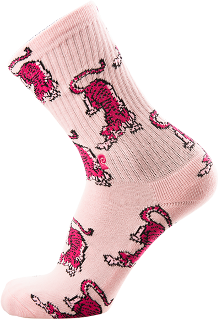 PSOCKADELIC TIGER STYLE CREW SOCKS