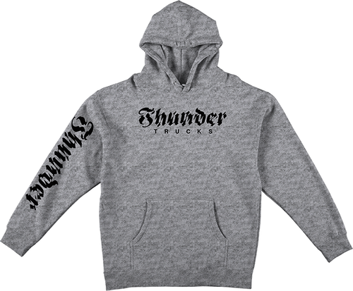 THUNDER AFTRSHCK SLEEVE HD/SWT XLARGE GREY/BLK