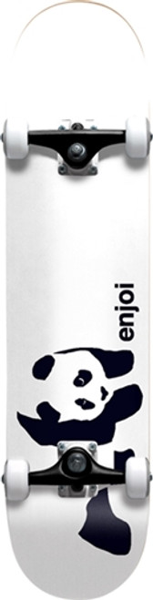 ENJOI WHITEY PANDA MID SKATEBOARD COMPLETE-7.3