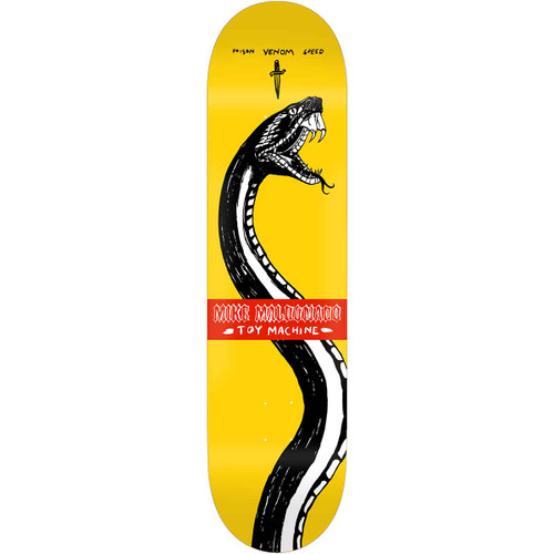 Toy Maldonado Snake Skate Deck Yellow 8.38