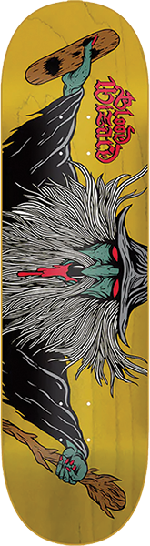 BLOOD WIZARD FLYING WIZARD SKATEBOARD DECK-8.0 ASSORTED COLOR
