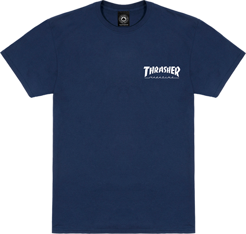 THRASHER LITTLE THRASHER SS TSHIRT XL-NAVY