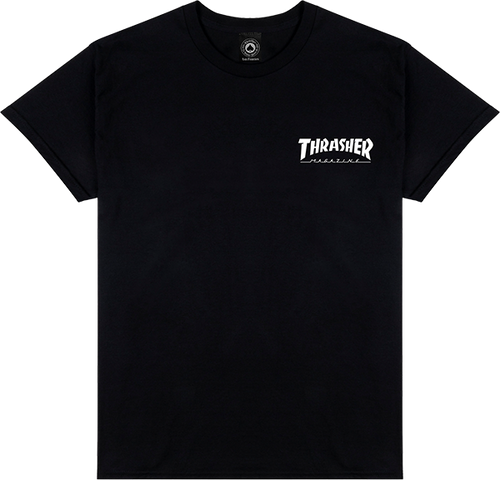 THRASHER LITTLE THRASHER SS TSHIRT MEDIUM-BLACK