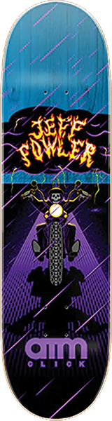 ATM FOWLER MOTO SKATEBOARD DECK 8.5