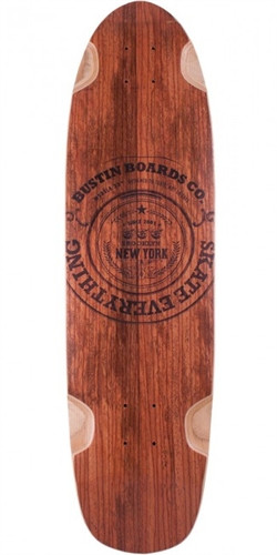 Bustin Modela 33 Deck with Grip Rosewood Black Print
