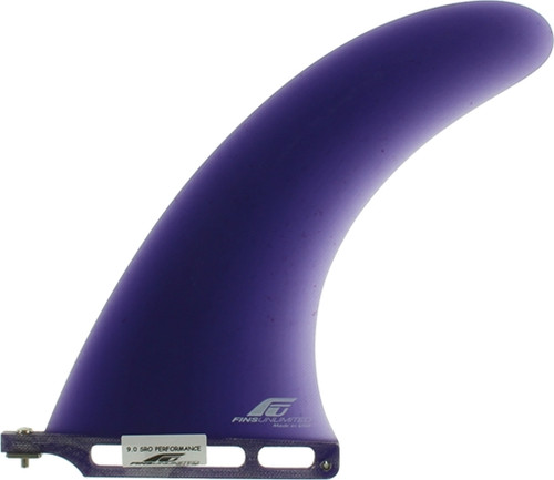 SURF FINS UNLIMITED SRO PERFORMANCE 9" PURPLE SURF FIN SET
