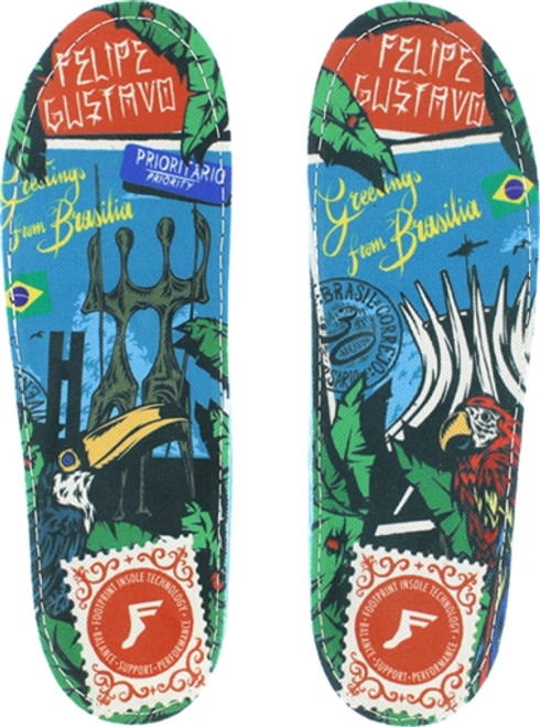 FOOTPRINT GUSTAVO GAMECHANGER 9-9.5 INSOLES