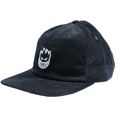 Spitfire Lil Bighead Logo Hat Black White Cord Clipback