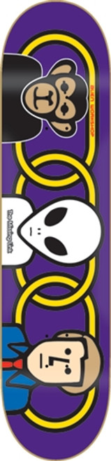 ALIEN WORKSHOP MISSING LINK DECK-8.25 PURPLE