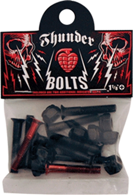 THUNDER 1-1/8" PHILLIPS HARDWARE RED 1set