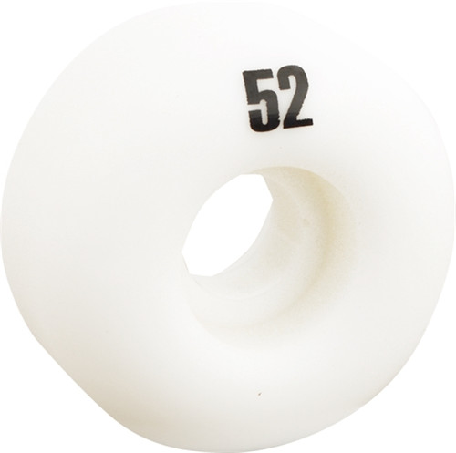 ESSENTIALS WHITE 52mm  Skateboard Wheels