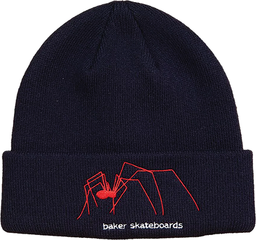 BAKER SPIDERMIN BEANIE NAVY