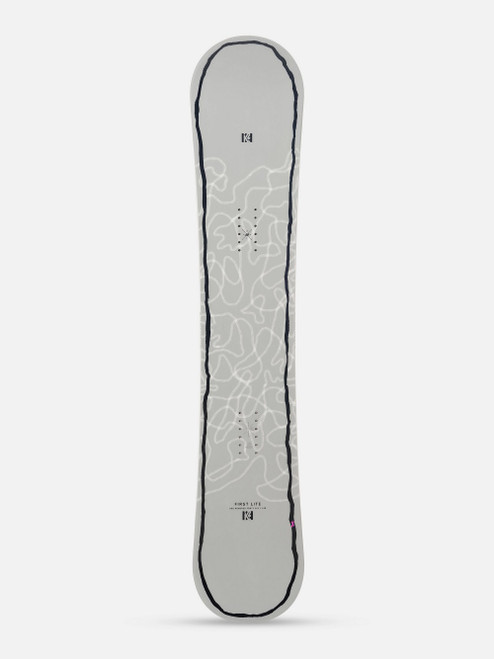 K2 Excavator Snowboard Black Grey 150 | Boardparadise.com