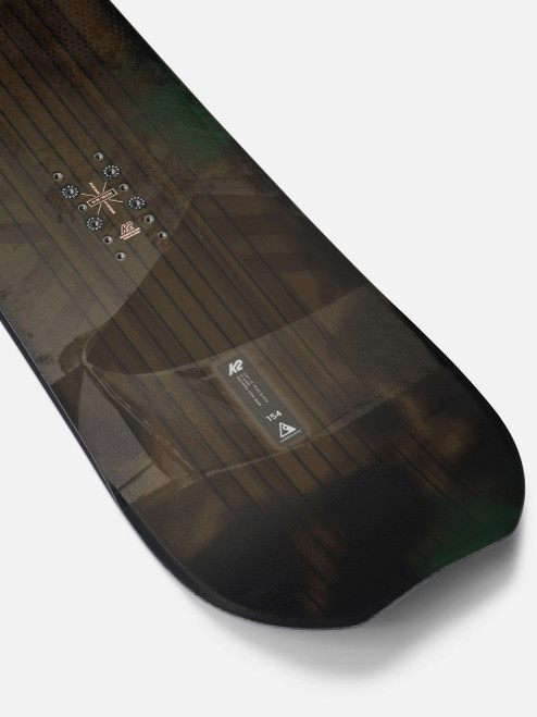 K2 Passport Snowboard Black Wood 151