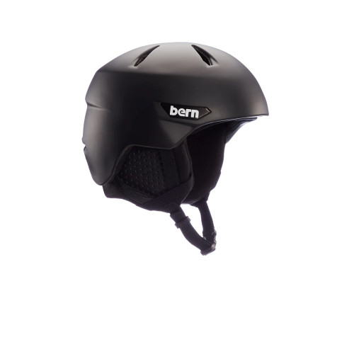 Bern Weston Lite Jr Snow Helmet Matte Black Black S/M