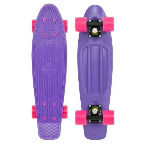 Penny Skateboard Original 22 Purple Blk Pink SKATEBOARD COMPLETE