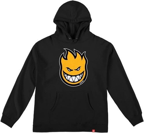Spitfire Classic Bighead Fill Hoodie Black Orange