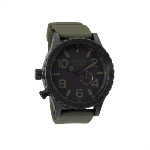 NIXON 51-30 PU Matte Black Surplus Watch