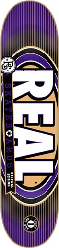 REAL RENEWAL IV XL SKATEBOARD DECK-8.25 PURPLE