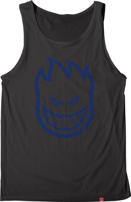 SPITFIRE BIGHEAD TANK TOP LG-BLACK/NAVY