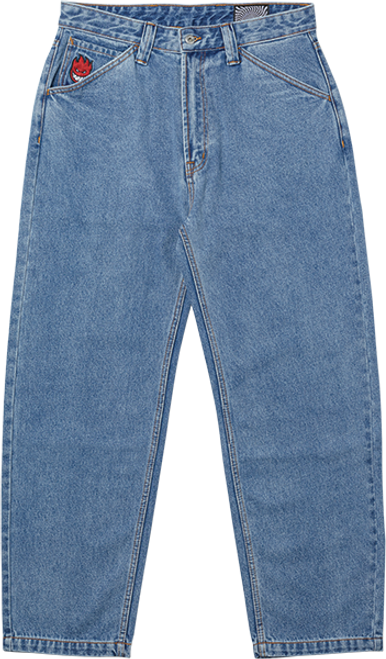 SPITFIRE BIGHEAD FILL DENIM PANTS MEDIUM STONE WASH