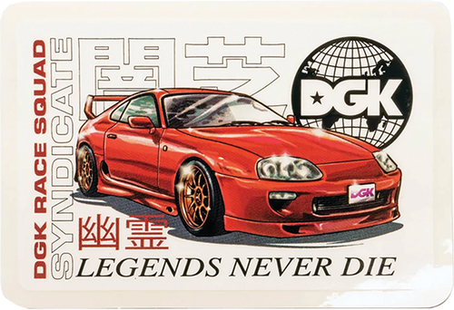 DGK SYNDICATE STICKER SINGLE