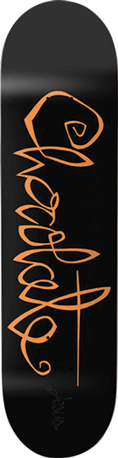 CHOCOLATE FERNANDEZ OG SCRIPT WR47D2 SKATE DECK-8.25