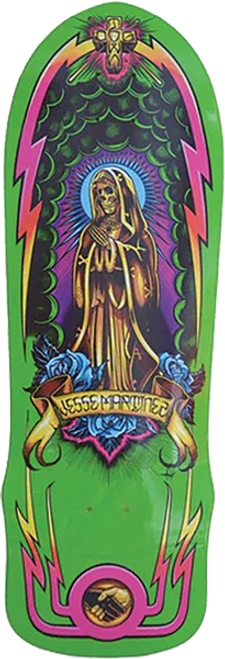 DOGTOWN MARTINEZ GUADALUPE HS DK-10x30.25 NEON GRN DIP