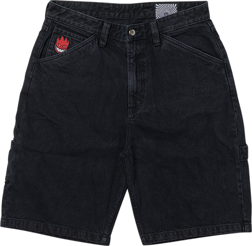 SPITFIRE BIGHEAD FILL DENIM SHORTS MD-BLACK