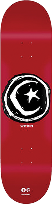 FOUNDATION WITKIN STAR AND MOON SKATE DECK-8.5