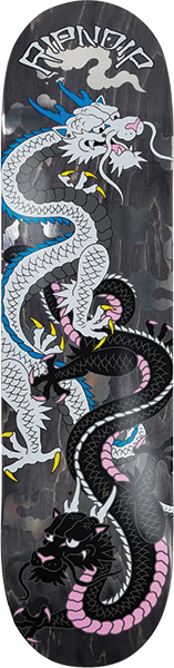RIP N DIP RYU SKATEBOARD DECK-8.25 BLACK