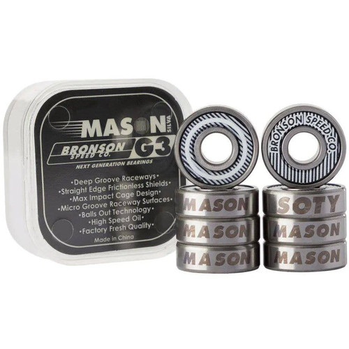 Bronson G3 Pro Bearings Silva 8pack