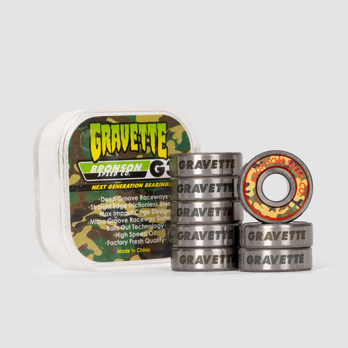 Bronson G3 Pro Bearings Gravette 8pack