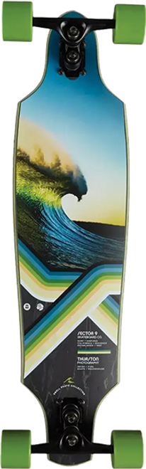 SECTOR 9 BINTANG BEND SKATEBOARD COMPLETE-9.25x38