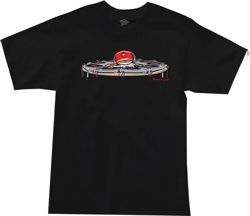 THANK YOU RONNIE CREAGER MIX MASTER SS TSHIRT SMALL BLACK