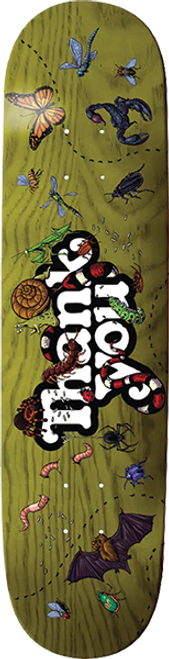 THANK YOU BUGZ LOGO SKATE DECK-8.25