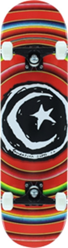 FOUNDATION STAR MOON ZARAPE SKATEBOARD COMPLETE-8.25