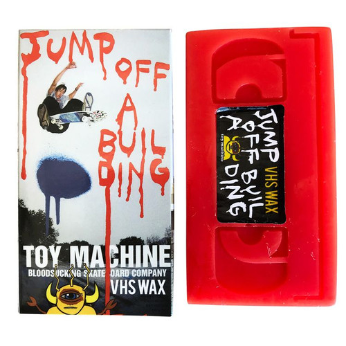 Toy Machine Jump Off VHS Wax Red 2x4