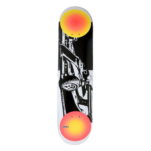 Quasi Fast Car II Skate Deck Orange Black 8.0