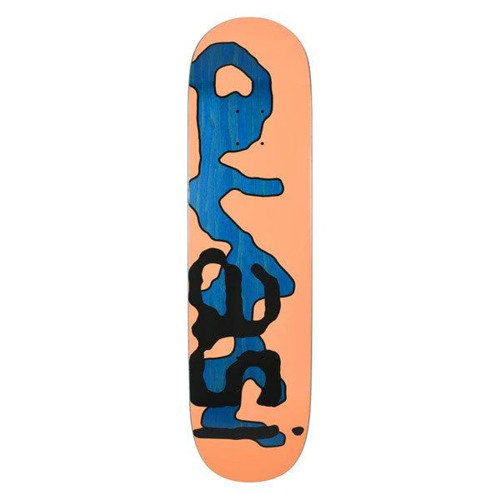 Quasi Lowercase Logo Skateboard Deck Orange 8.25