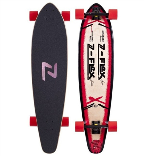 Z-Flex Adams Pop 38 Longboard Complete Red | Boardparadise.com