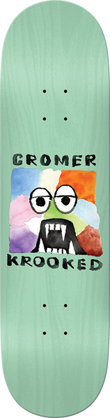 KROOKED CROMER FANGS SKATEBOARD DECK-8.5