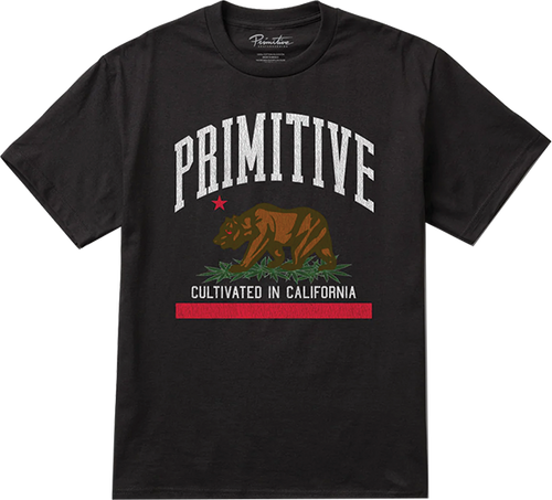 PRIMITIVE CULTIVATED SS MEDIUM BLACK