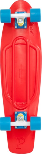 PENNY 27" NICKEL SKATEBOARD COMPLETE RED/WHT/CYAN
