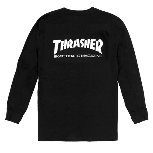 THRASHER SKATE MAG LOGO LONGSLEEVE L