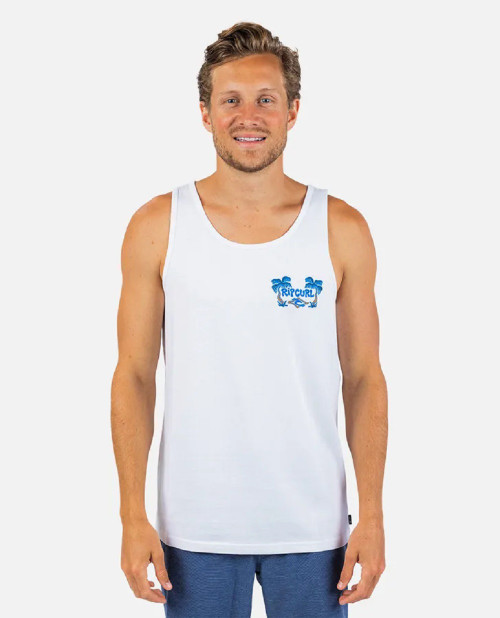 Rip Curl Shredding Tank Top White