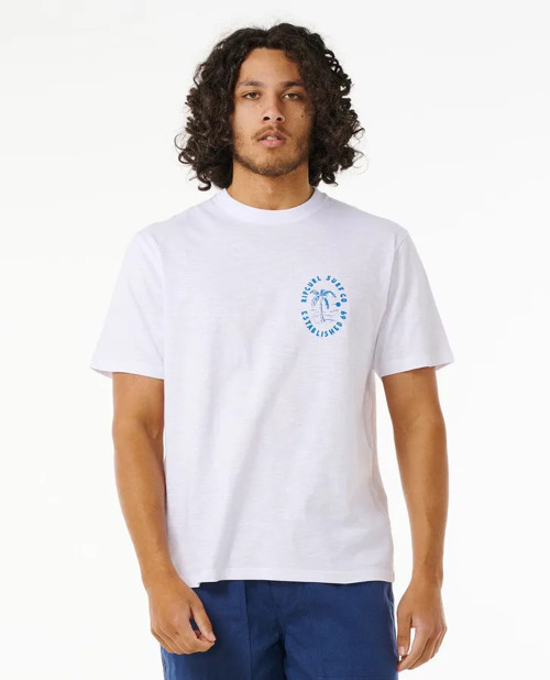 Rip Curl Aloha Hotel Paradise Tshirt White